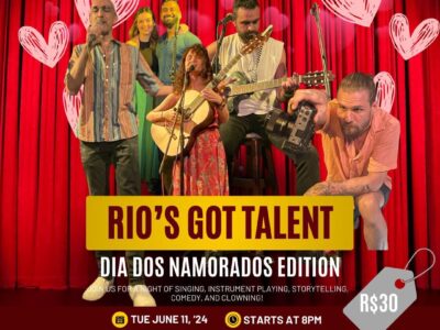RGT, Rio’s Got Talent. Fundraiser Poster for EduMais