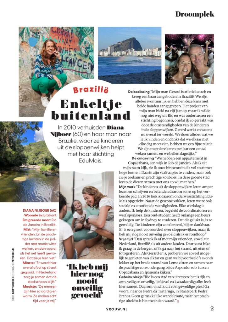 Founder EduMais Featured in Telegraaf April 2025